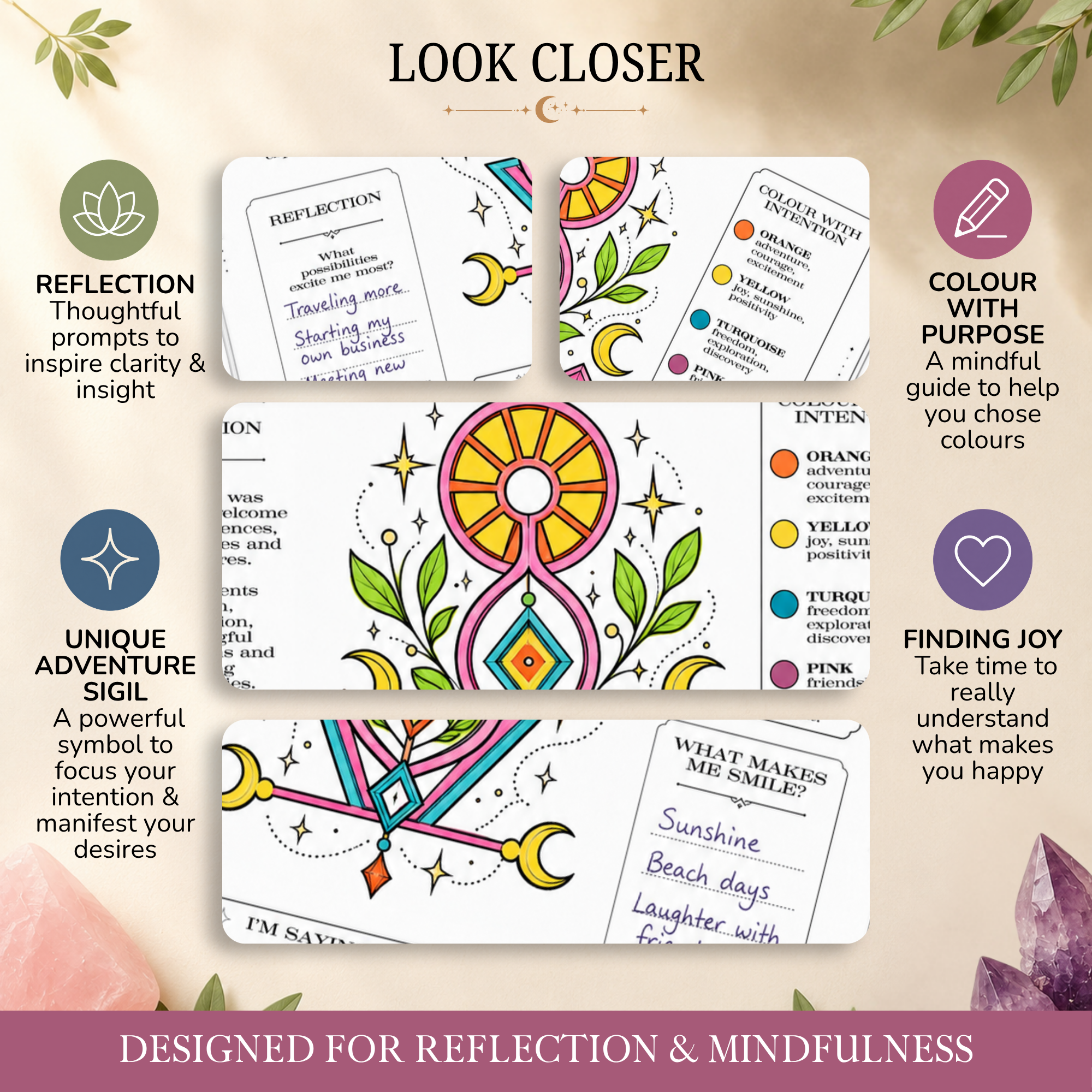 June Freebie: I Am Open to Adventures Intention Sheet