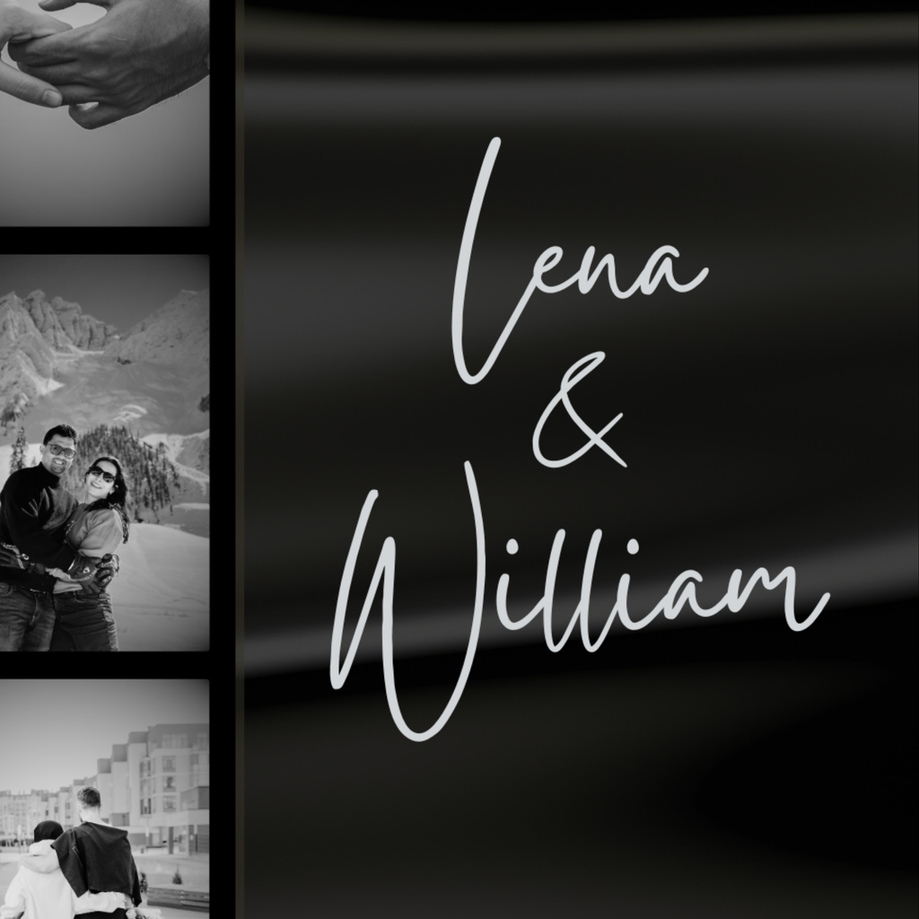 The Engagement — Digital Engagement Announcement Template