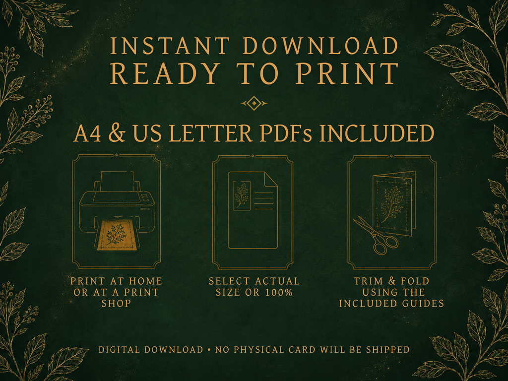 Little Girl Blessing | Printable & Digital Keepsake Card