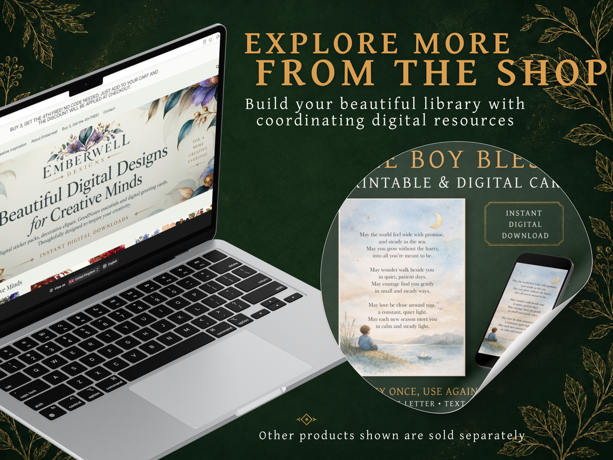 Little Girl Blessing | Printable & Digital Keepsake Card