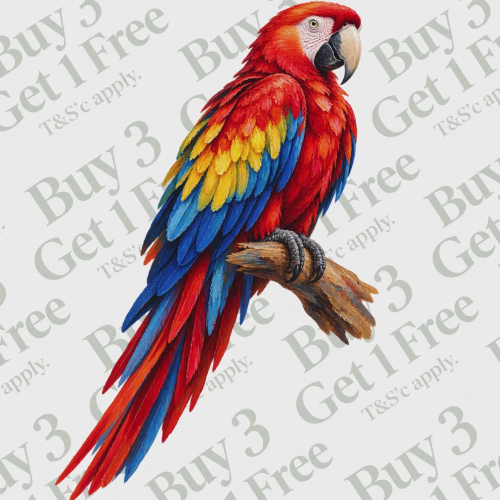 50 Tropical Bird Clipart PNGs | Digital Planner Stickers